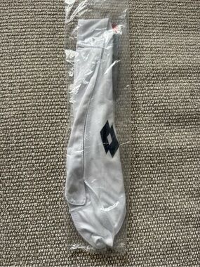 Lotto White sports bandana with Black Logo